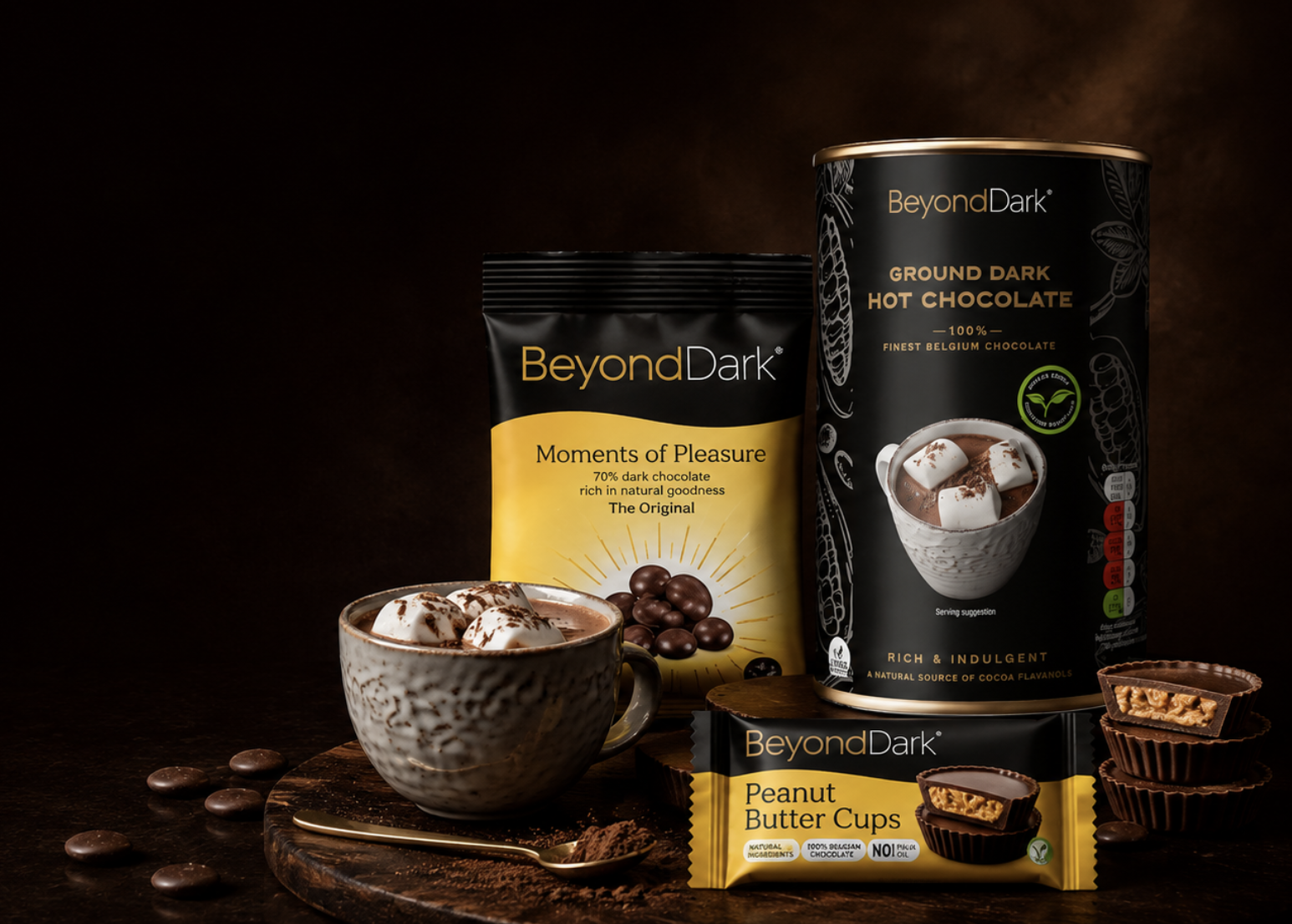Beyond Dark chocolate range