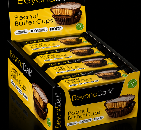 BEYOND DARK - Dark Chocolate Peanut Butter Cups (12 Pack)